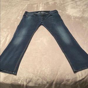 Diesel Zatiny Bootcut Washed Stretch Jeans - 38x32
